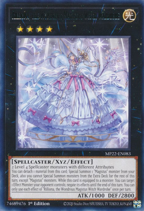 Rilliona, the Wondrous Magistus Witch Wardrobe [MP22-EN083] Rare | Gaming Infinity