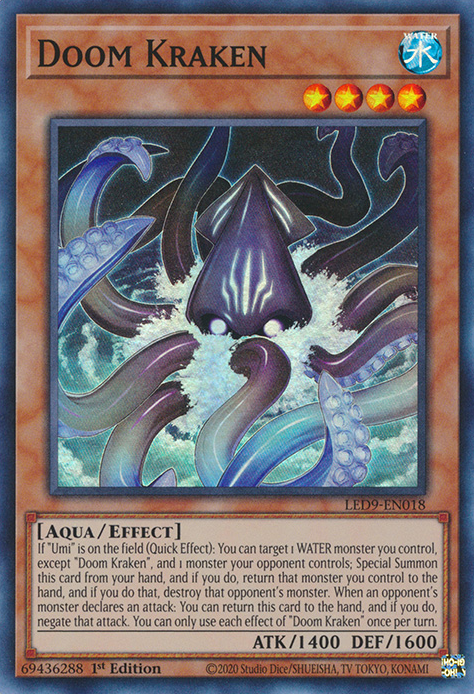 Doom Kraken [LED9-EN018] Super Rare | Gaming Infinity