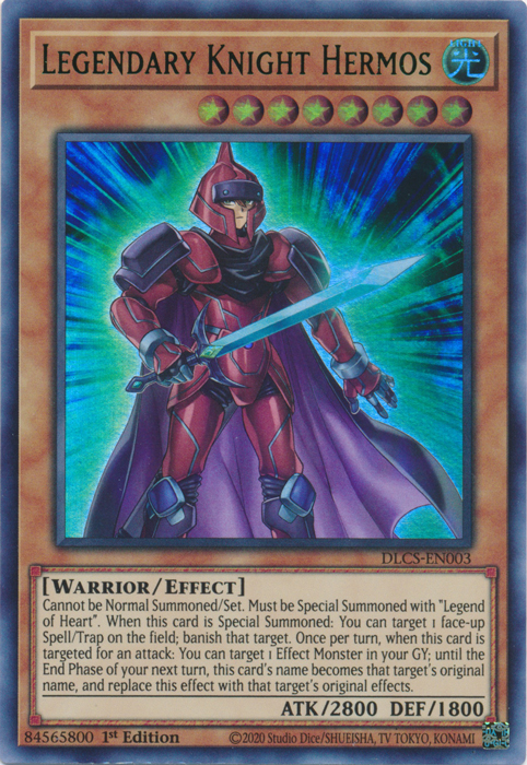 Legendary Knight Hermos (Green) [DLCS-EN003] Ultra Rare | Gaming Infinity