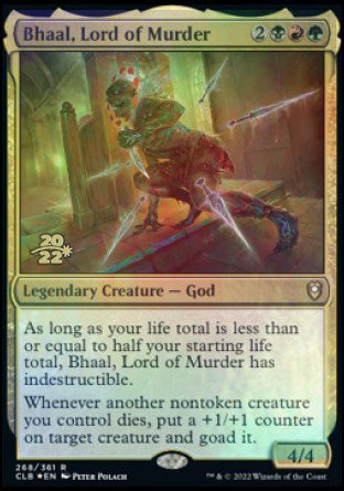 Bhaal, Lord of Murder [Commander Legends: Battle for Baldur's Gate Prerelease Promos] | Gaming Infinity