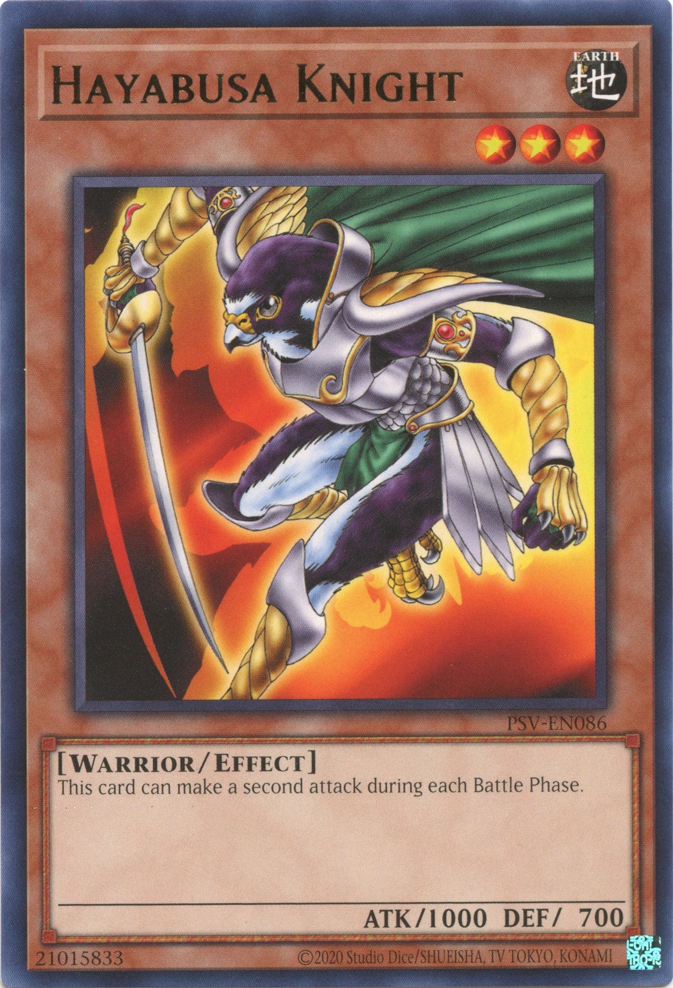 Hayabusa Knight (25th Anniversary) [PSV-EN086] Rare | Gaming Infinity