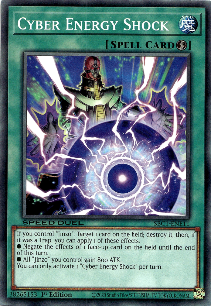 Cyber Energy Shock [SBC1-ENE11] Common | Gaming Infinity
