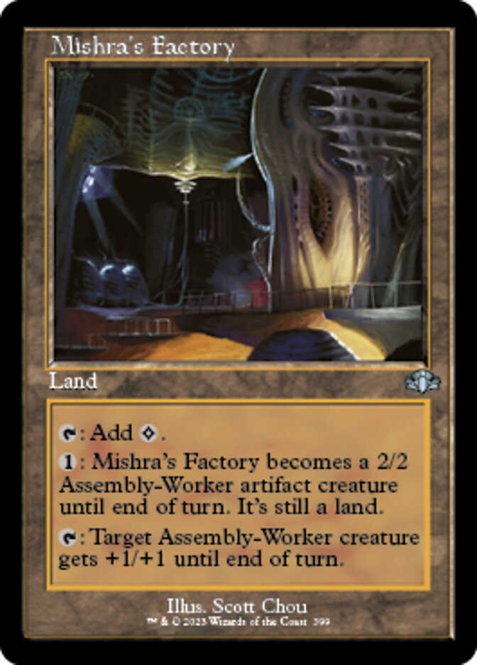 Mishra's Factory (Retro) [Dominaria Remastered] | Gaming Infinity