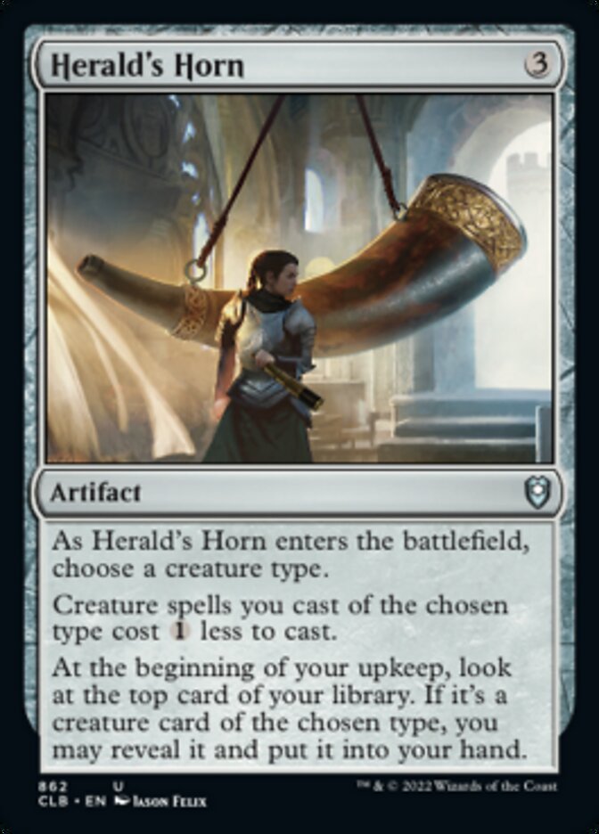 Herald's Horn [Commander Legends: Battle for Baldur's Gate] | Gaming Infinity