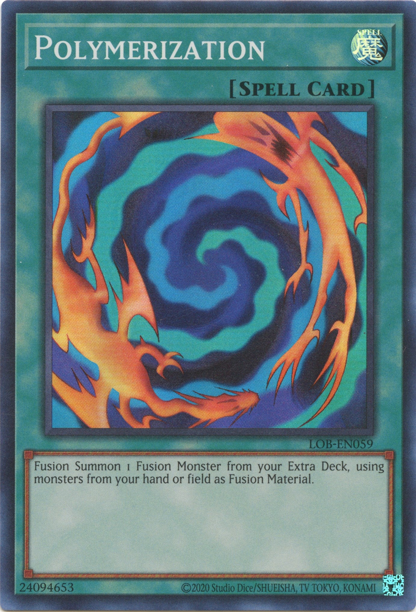 Polymerization (25th Anniversary) [LOB-EN059] Super Rare | Gaming Infinity