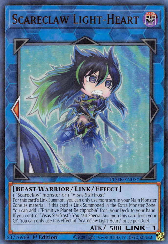 Scareclaw Light-Heart [POTE-EN050] Ultra Rare | Gaming Infinity