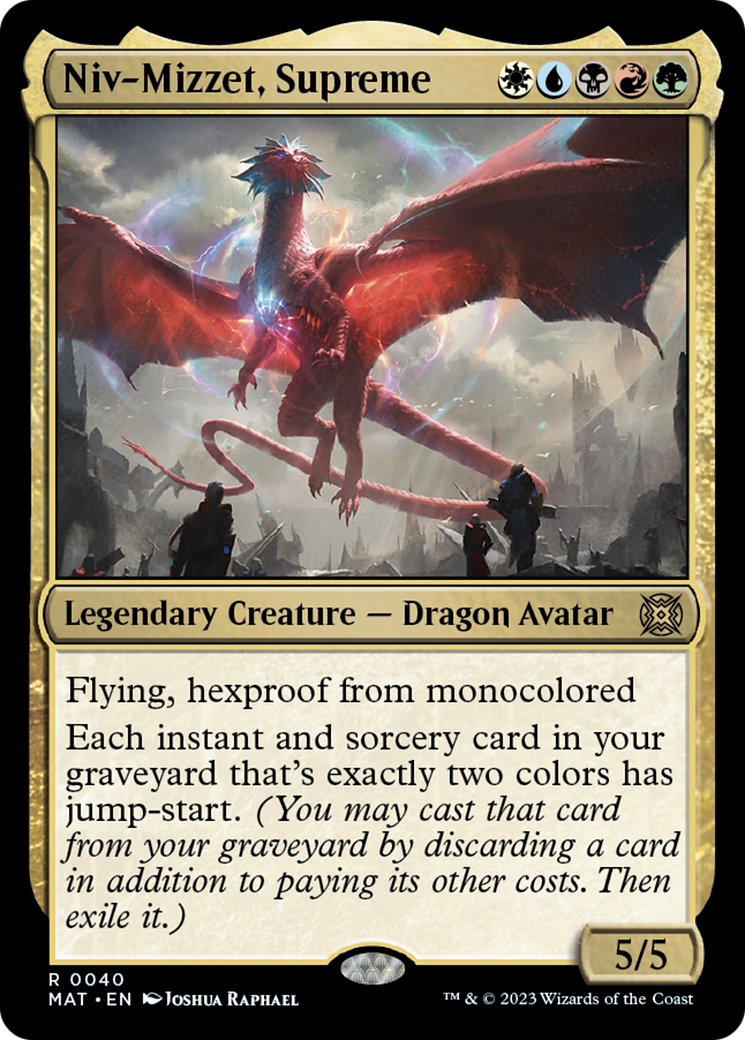 Niv-Mizzet, Supreme [March of the Machine: The Aftermath] | Gaming Infinity