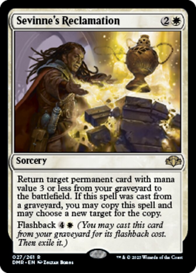 Sevinne's Reclamation [Dominaria Remastered] | Gaming Infinity