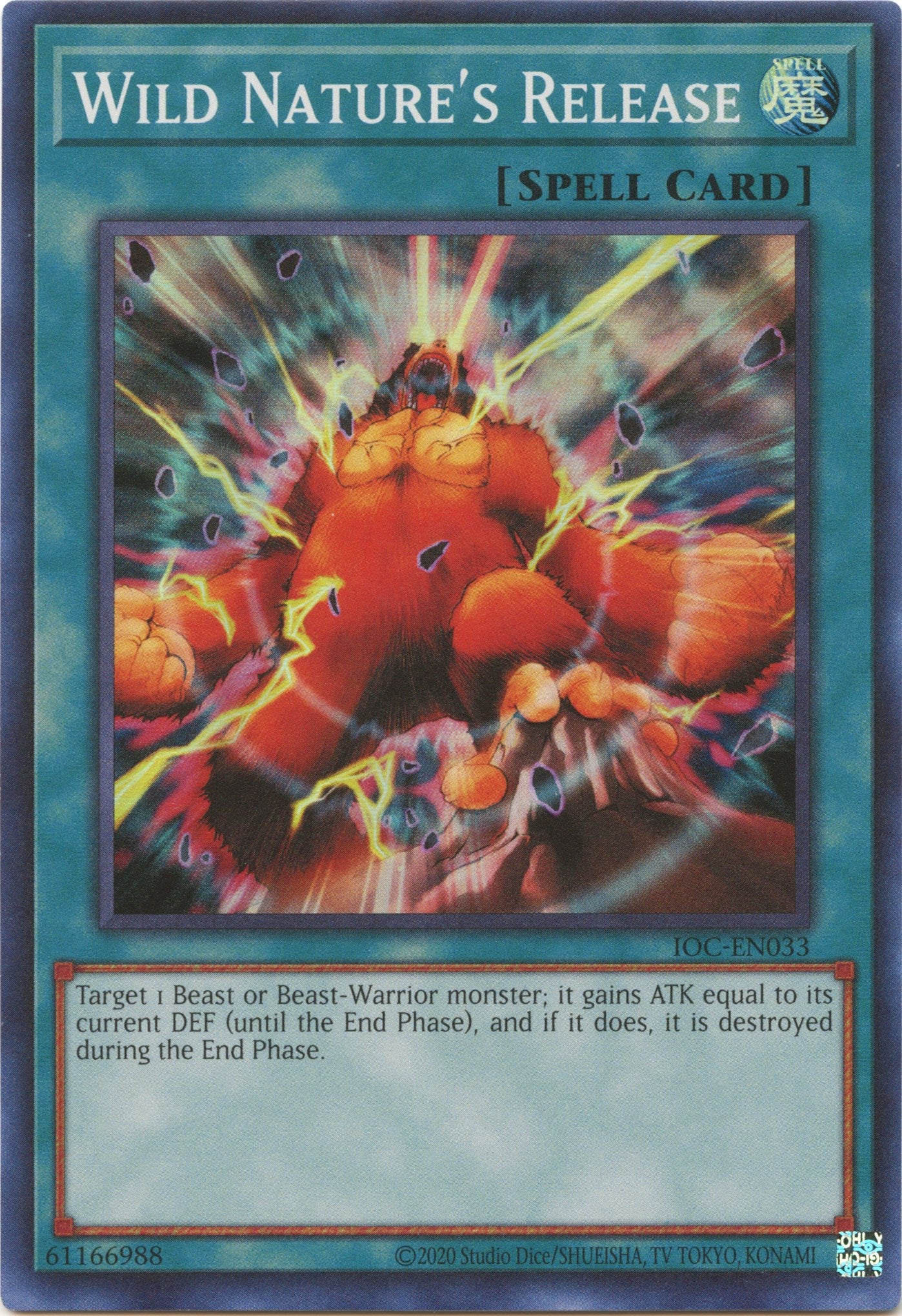 Wild Nature's Release (25th Anniversary) [IOC-EN033] Super Rare | Gaming Infinity