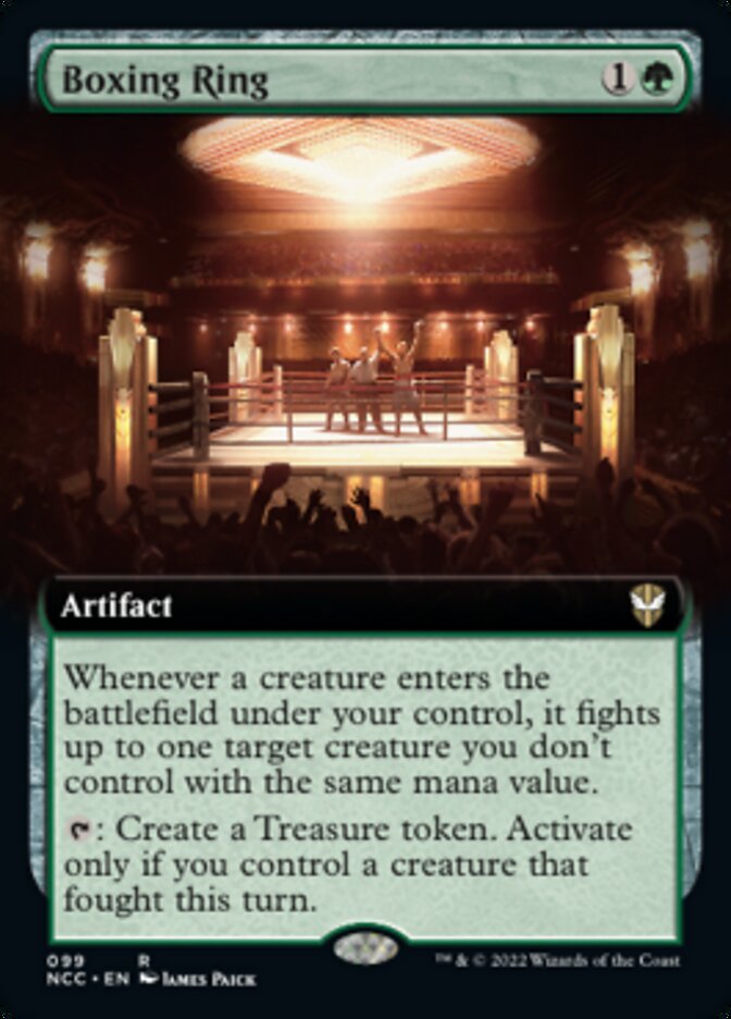 Boxing Ring (Extended Art) [Streets of New Capenna Commander] | Gaming Infinity