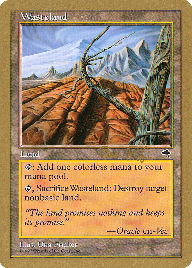 Wasteland (Ben Rubin) [World Championship Decks 1998] | Gaming Infinity