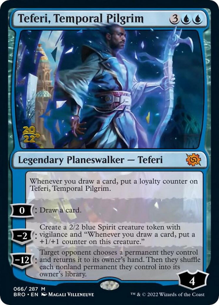 Teferi, Temporal Pilgrim [The Brothers' War: Prerelease Promos] | Gaming Infinity