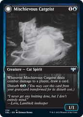 Mischievous Catgeist // Catlike Curiosity [Innistrad: Double Feature] | Gaming Infinity