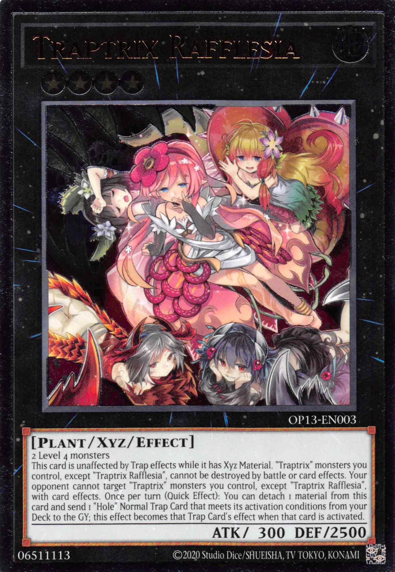 Traptrix Rafflesia [OP13-EN003] Ultimate Rare | Gaming Infinity