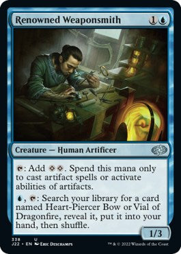 Renowned Weaponsmith [Jumpstart 2022] | Gaming Infinity
