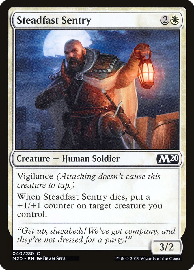 Steadfast Sentry [Core Set 2020] | Gaming Infinity