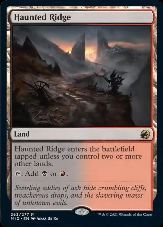 Haunted Ridge [Innistrad: Midnight Hunt] | Gaming Infinity