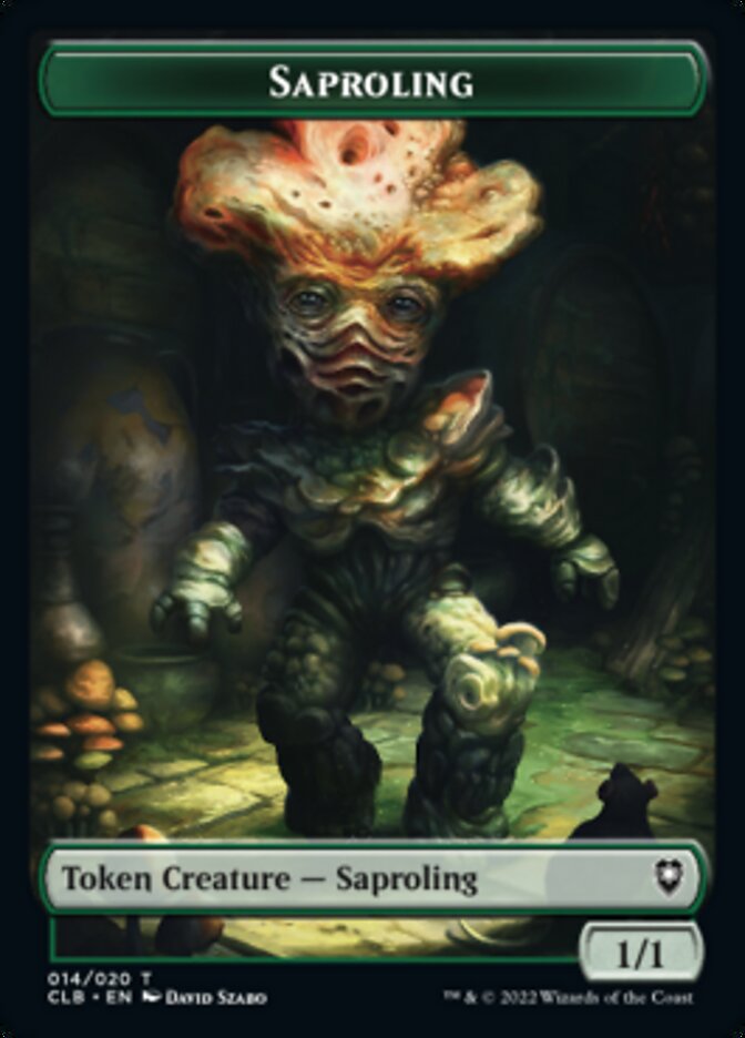 Saproling Token [Commander Legends: Battle for Baldur's Gate Tokens] | Gaming Infinity