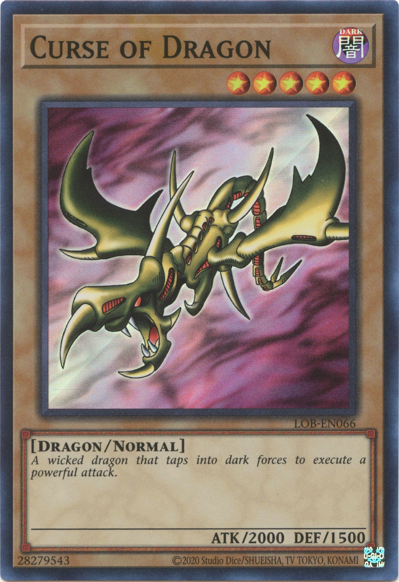 Curse of Dragon (25th Anniversary) [LOB-EN066] Super Rare | Gaming Infinity