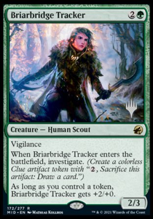 Briarbridge Tracker (Promo Pack) [Innistrad: Midnight Hunt Promos] | Gaming Infinity