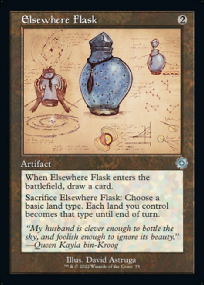 Elsewhere Flask (Retro Schematic) [The Brothers' War Retro Artifacts] | Gaming Infinity