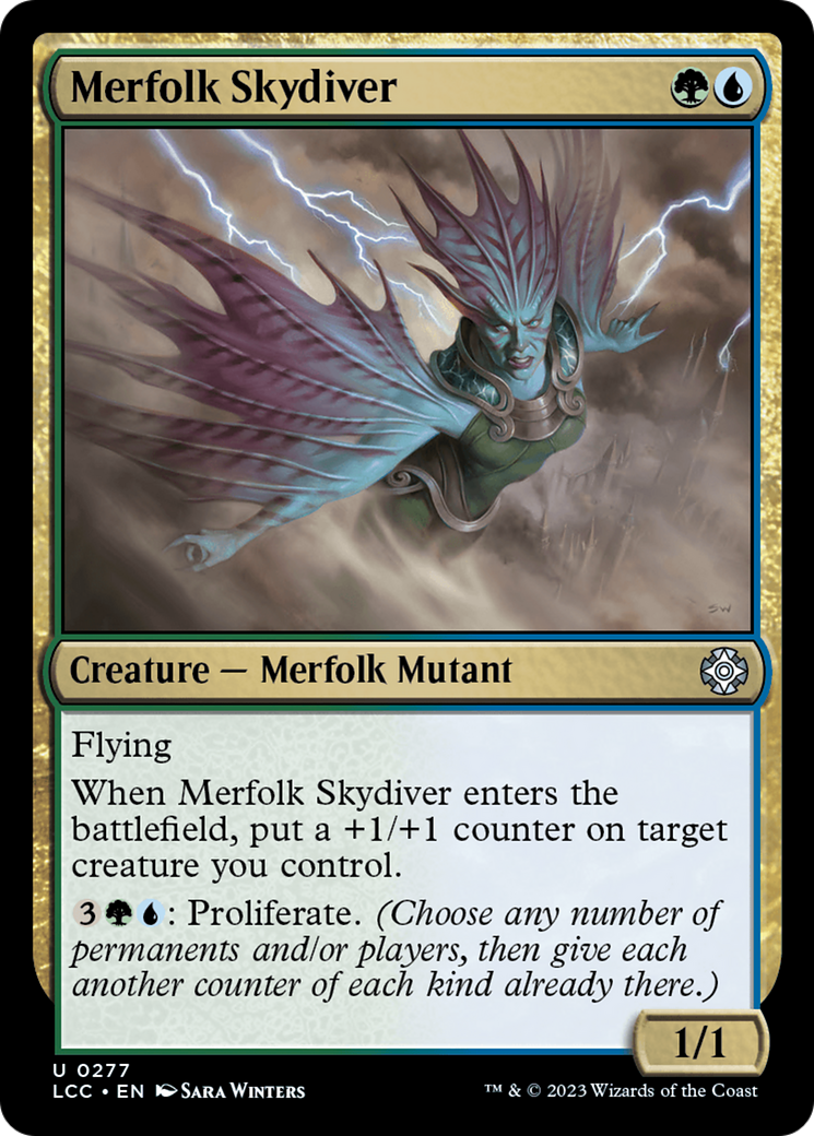 Merfolk Skydiver [The Lost Caverns of Ixalan Commander] | Gaming Infinity