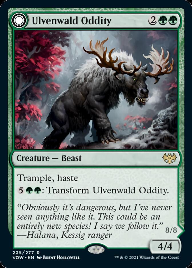 Ulvenwald Oddity // Ulvenwald Behemoth [Innistrad: Crimson Vow] | Gaming Infinity