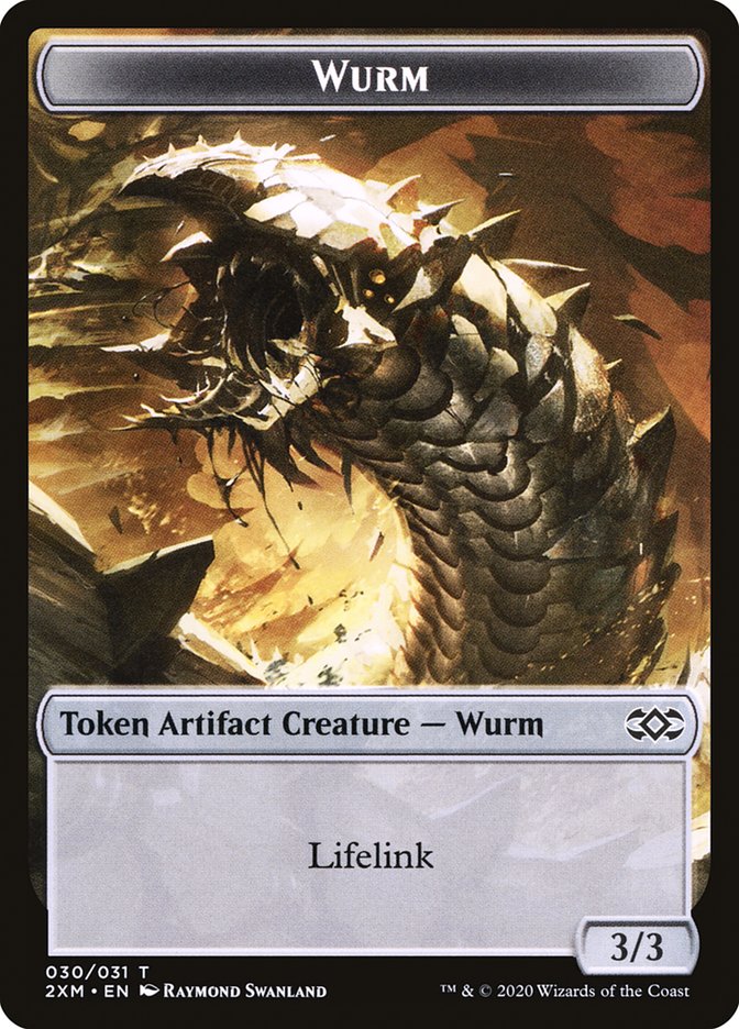 Wurm (030/031) [Double Masters Tokens] | Gaming Infinity