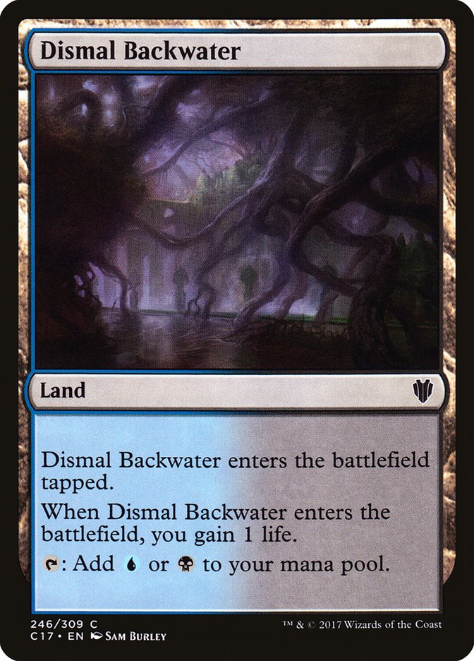 Dismal Backwater [Commander 2017] | Gaming Infinity