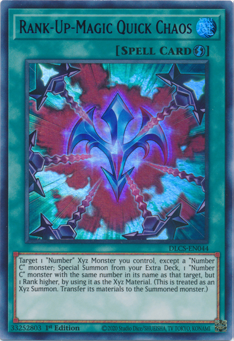 Rank-Up-Magic Quick Chaos (Blue) [DLCS-EN044] Ultra Rare | Gaming Infinity