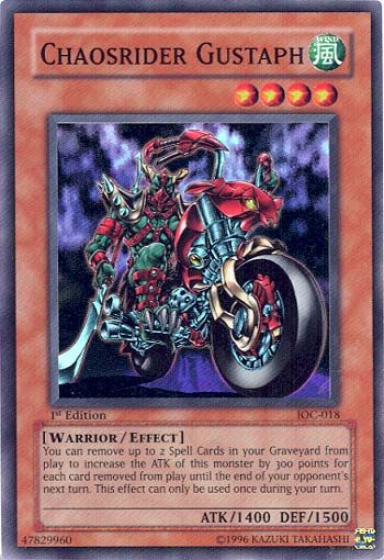 Chaosrider Gustaph [IOC-018] Super Rare | Gaming Infinity
