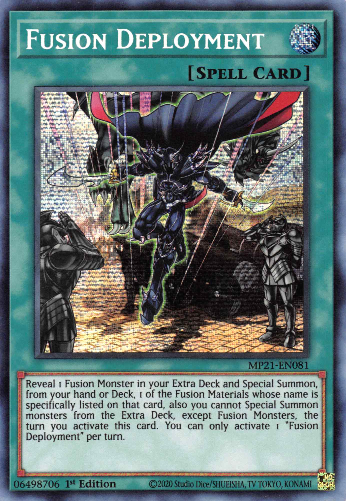 Fusion Deployment [MP21-EN081] Prismatic Secret Rare | Gaming Infinity