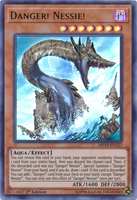 Danger! Nessie! [MP19-EN137] Ultra Rare | Gaming Infinity