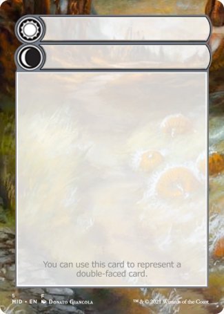 Helper Card (5/9) [Innistrad: Midnight Hunt Tokens] | Gaming Infinity