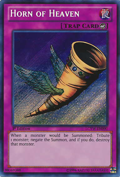 Horn of Heaven [LCYW-EN090] Secret Rare | Gaming Infinity