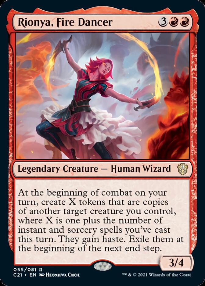 Rionya, Fire Dancer [Commander 2021] | Gaming Infinity