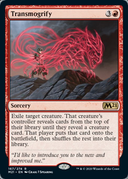 Transmogrify [Core Set 2021] | Gaming Infinity