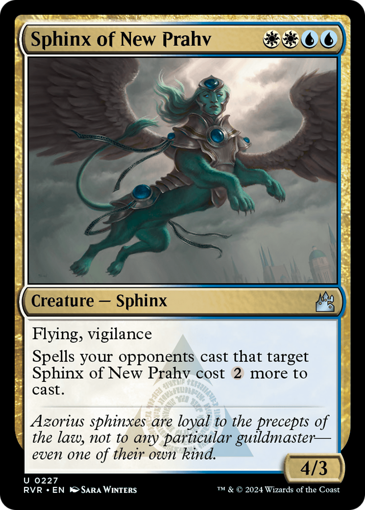 Sphinx of New Prahv [Ravnica Remastered] | Gaming Infinity