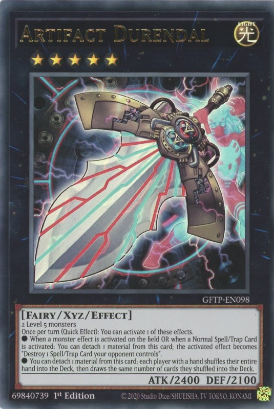 Artifact Durendal [GFTP-EN098] Ultra Rare | Gaming Infinity