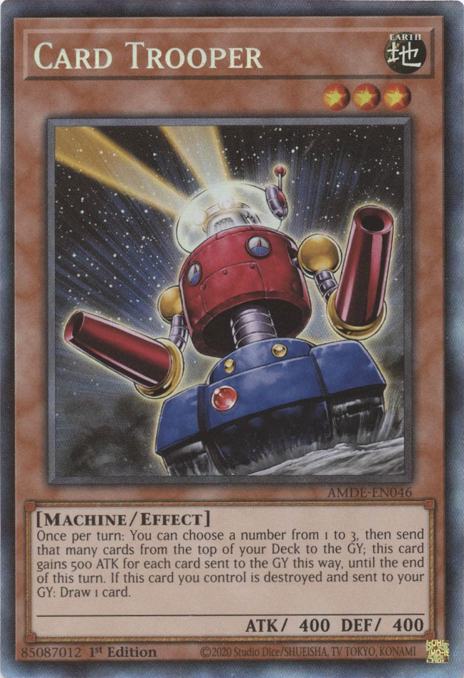 Card Trooper [AMDE-EN046] Collector's Rare | Gaming Infinity