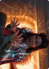 Birgi, God of Storytelling Art Card [Kaldheim: Art Series] | Gaming Infinity