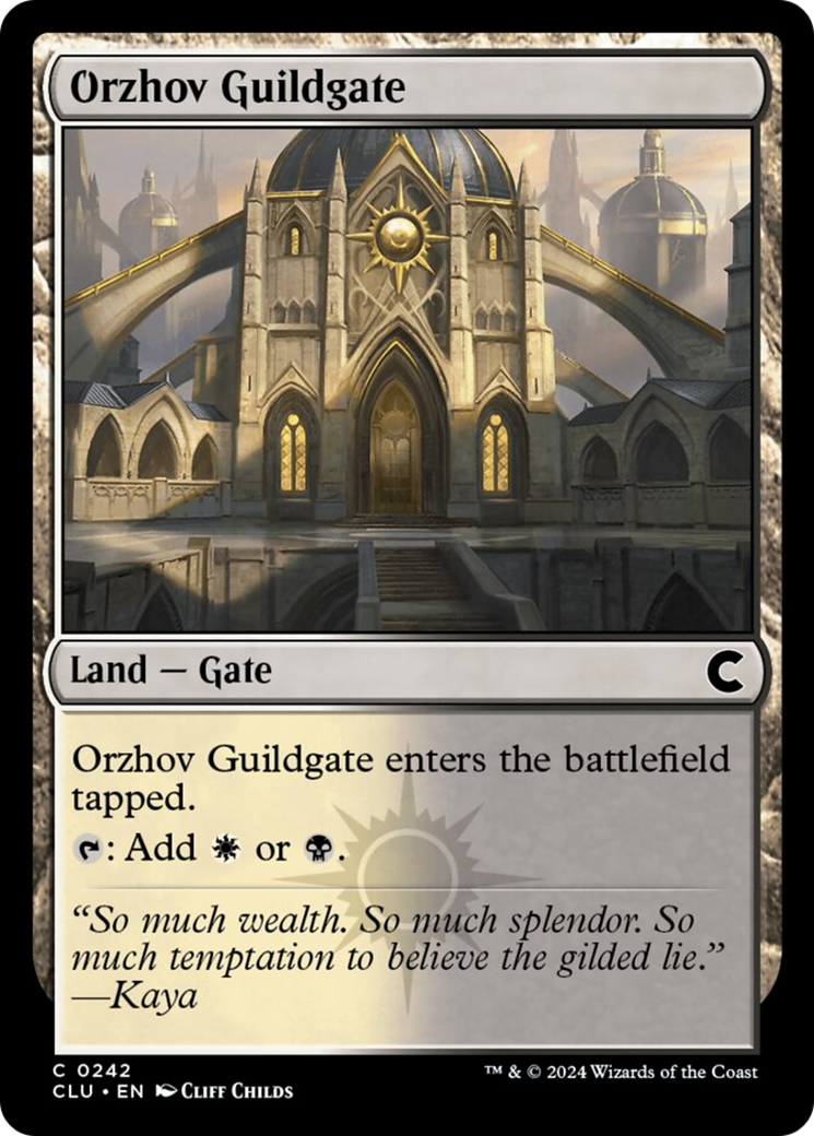 Orzhov Guildgate [Ravnica: Clue Edition] | Gaming Infinity