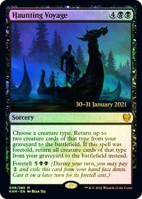 Haunting Voyage  [Kaldheim Prerelease Promos] | Gaming Infinity