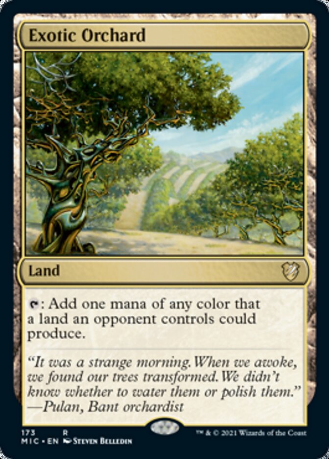 Exotic Orchard [Innistrad: Midnight Hunt Commander] | Gaming Infinity