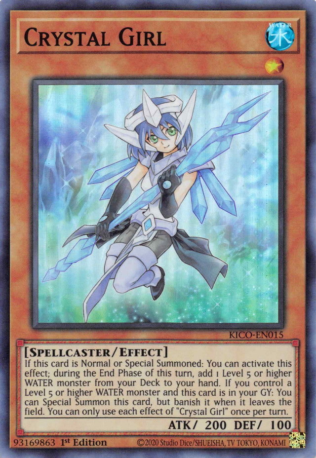 Crystal Girl (Super Rare) [KICO-EN015] Super Rare | Gaming Infinity