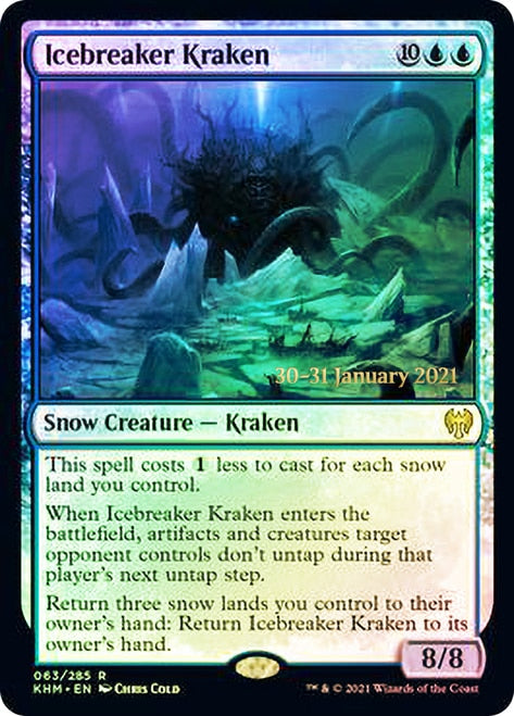 Icebreaker Kraken  [Kaldheim Prerelease Promos] | Gaming Infinity