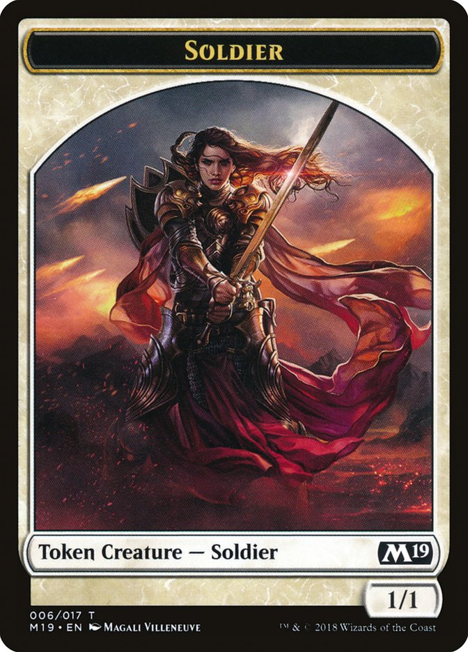 Soldier [Core Set 2019 Tokens] | Gaming Infinity