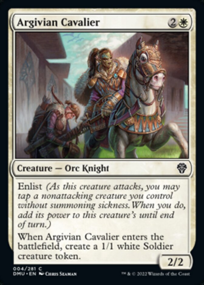 Argivian Cavalier [Dominaria United] | Gaming Infinity