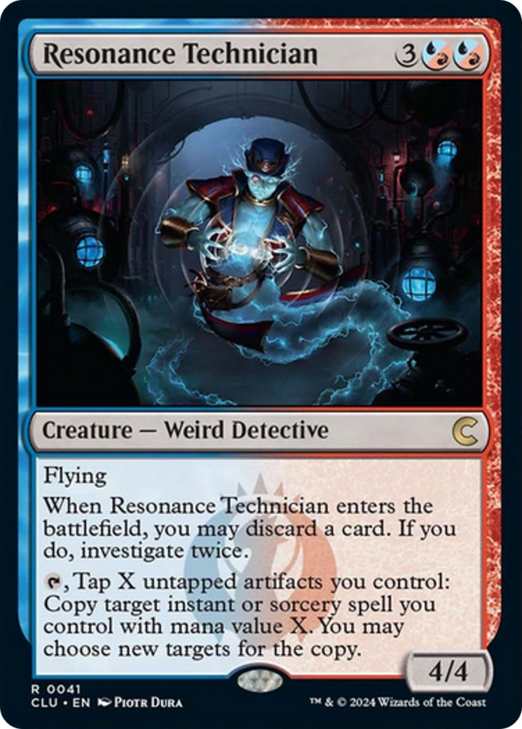 Resonance Technician [Ravnica: Clue Edition] | Gaming Infinity