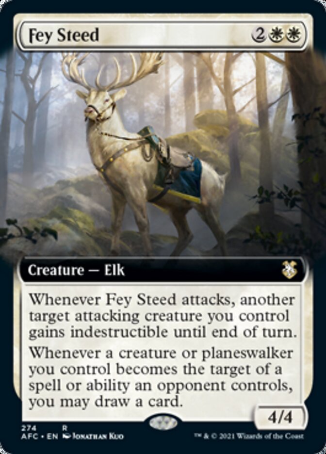 Fey Steed (Extended) [Dungeons & Dragons: Adventures in the Forgotten Realms Commander] | Gaming Infinity